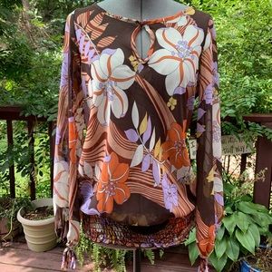 Forever 21 | Flowery Flowy Top